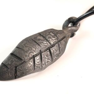 Damascus Leaf Necklaces